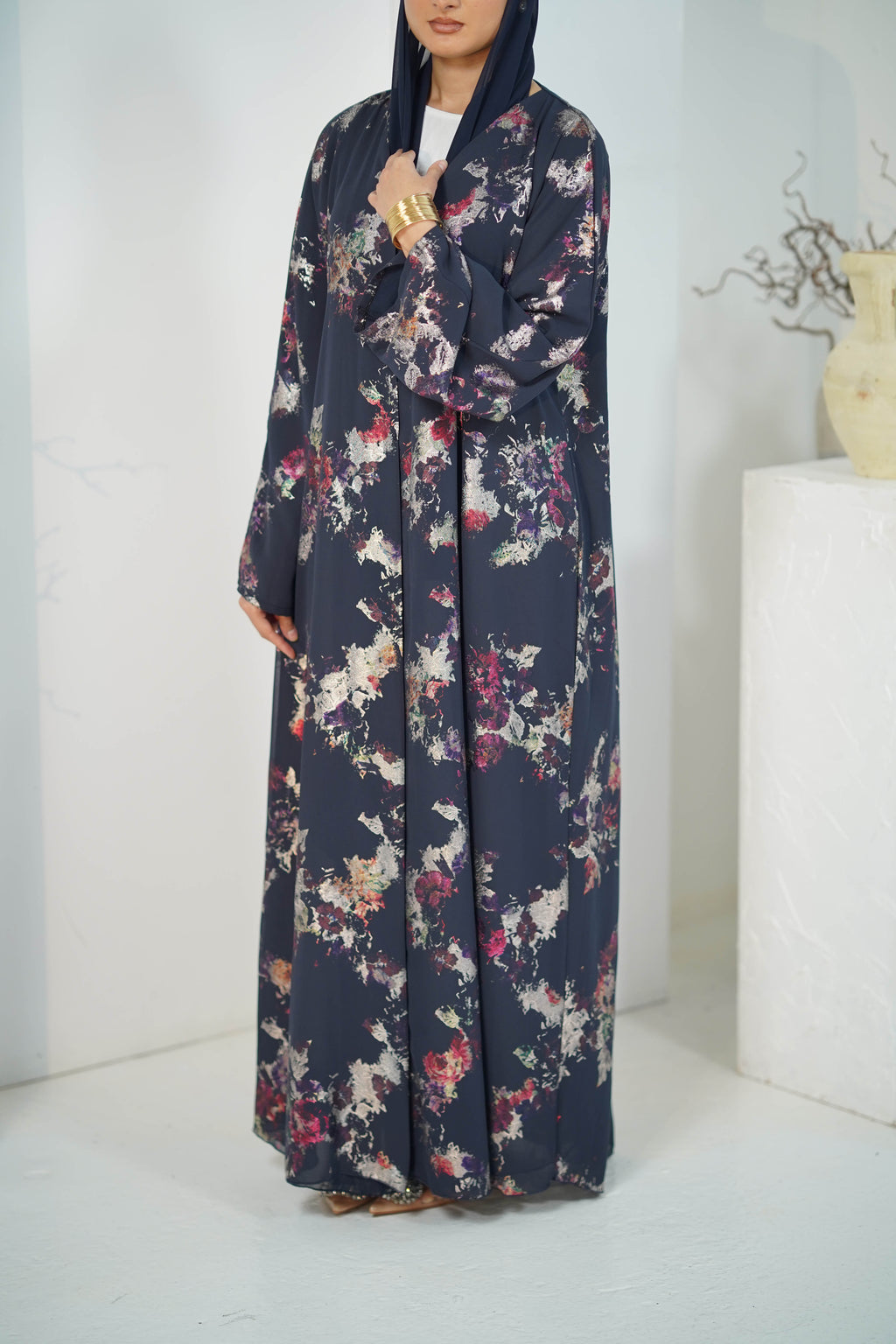 The Qamar Collection -Black & Navy Blue