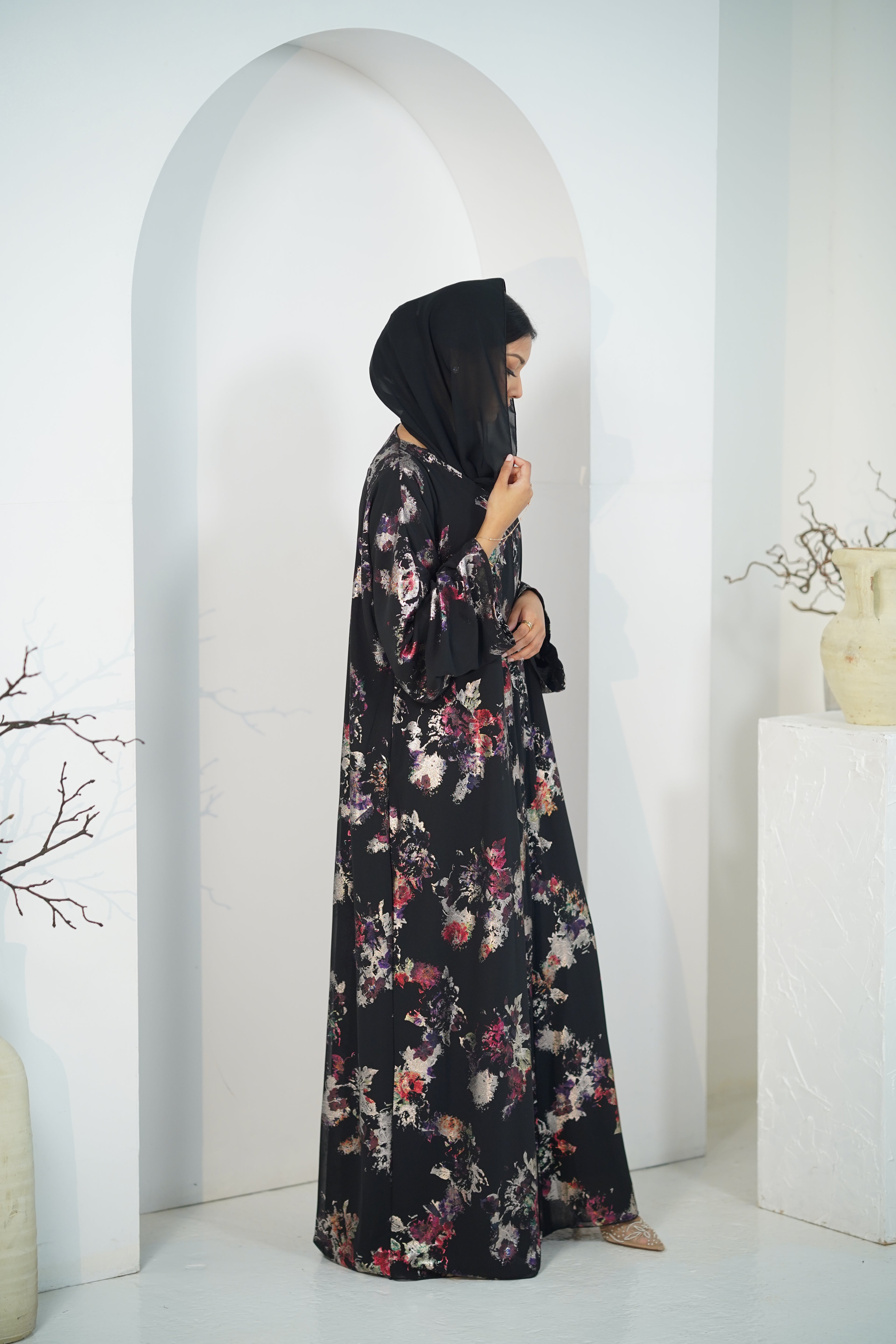 The Qamar Collection -Black & Navy Blue