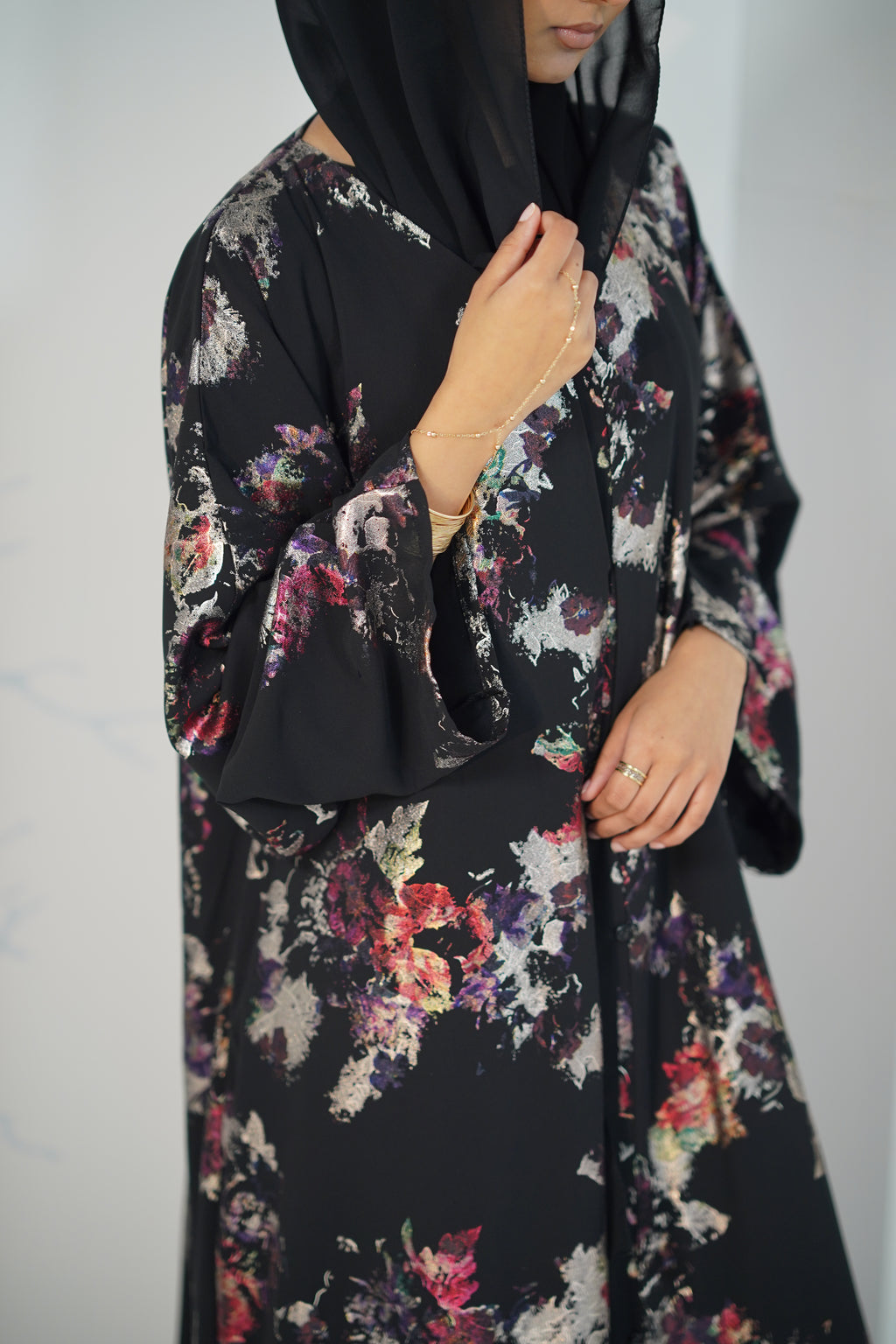 The Qamar Collection -Black & Navy Blue