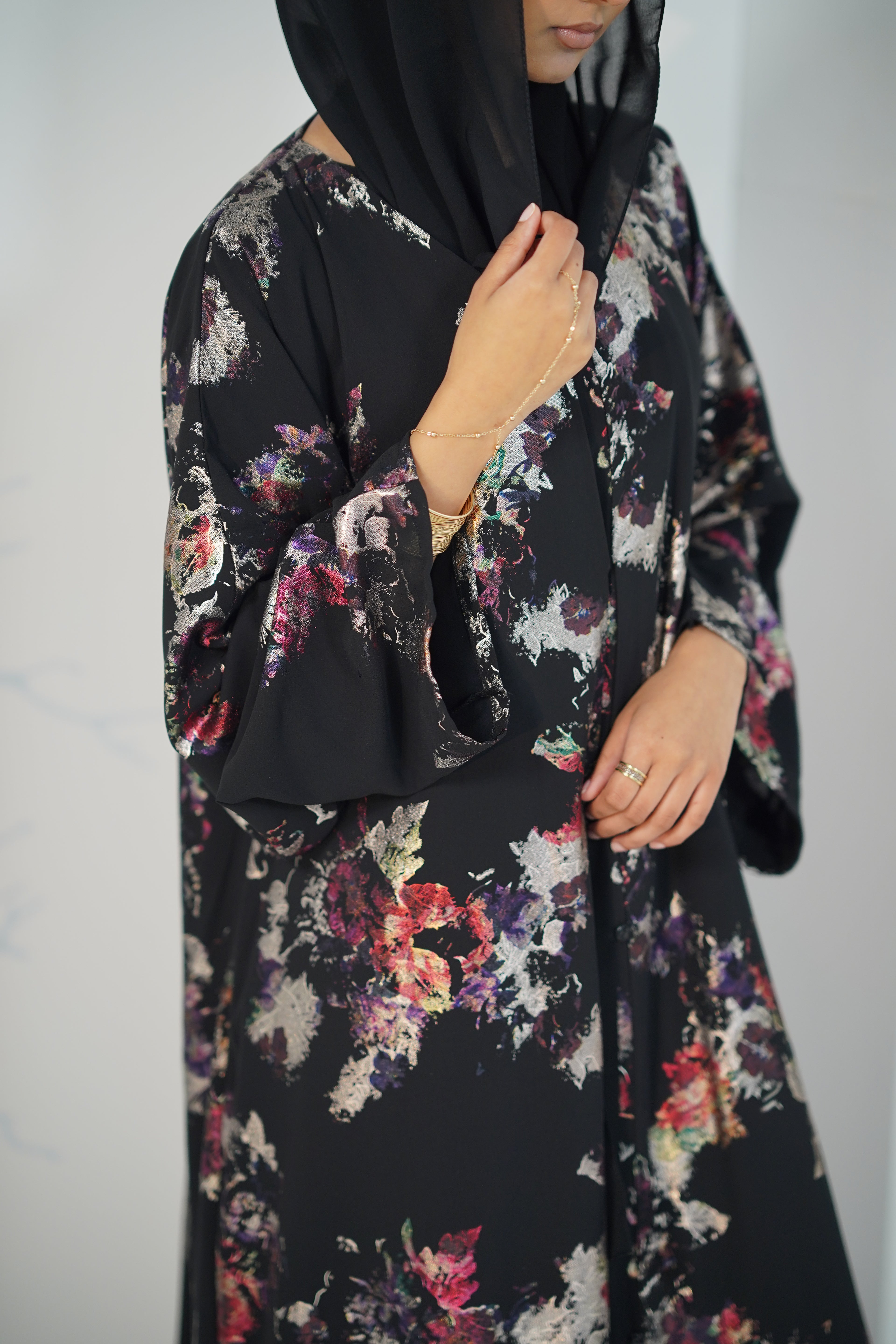 The Qamar Collection -Black & Navy Blue